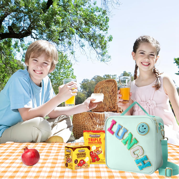 Insulated Lunch Bag With Adjustable Shoulder Strap