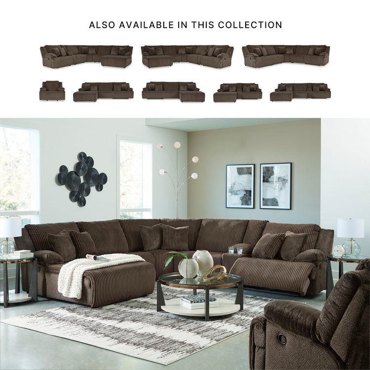 6 Piece Reclining Sectional Sofa