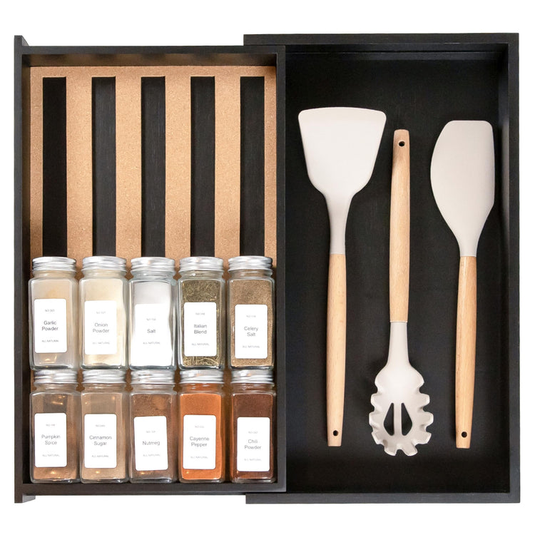 Expandable Spice Drawer Organizer