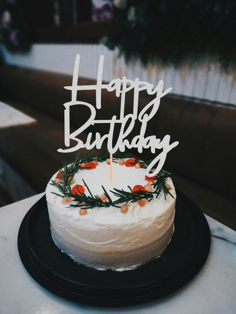 Happy Birthday Cake Topper