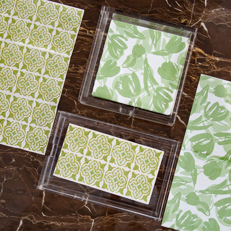 Acrylic Guest Towel Napkin Holder
