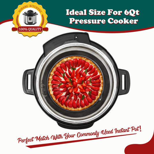 6 Inch Non stick Springform Pan with Removable Bottom