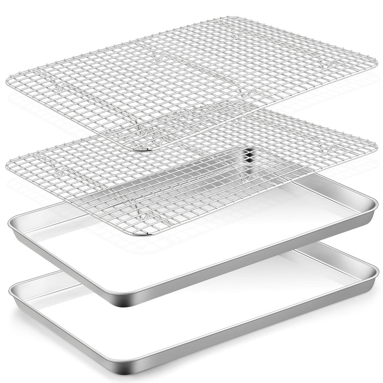Cookie Sheets with Cooling Racks (2 Count)