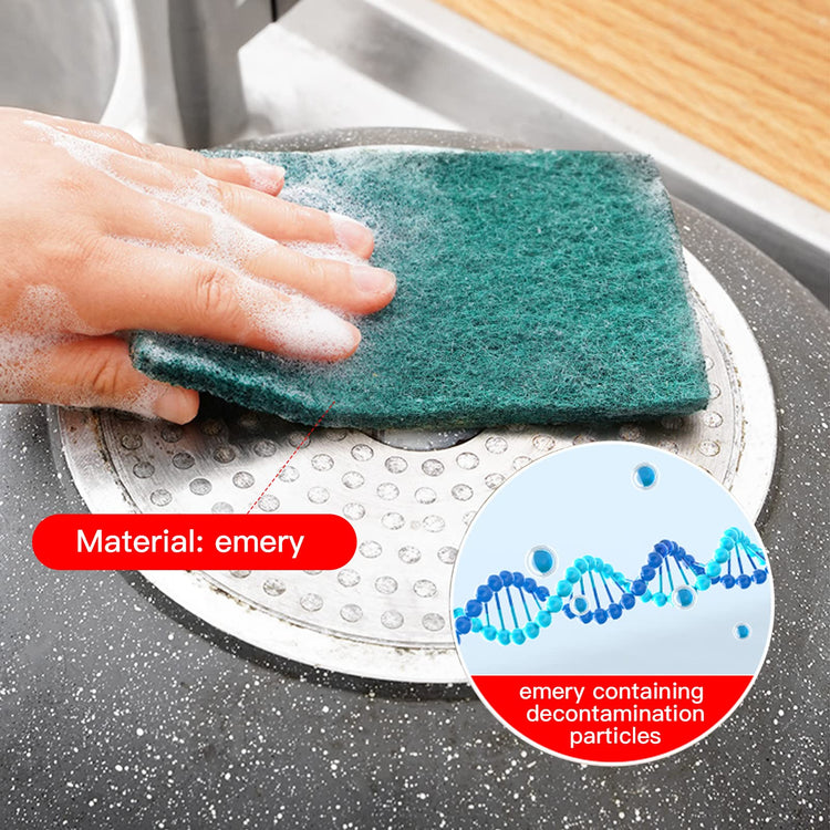 Heavy Duty Scour Pads Sponge Dish Scrubber Non (12 Count)