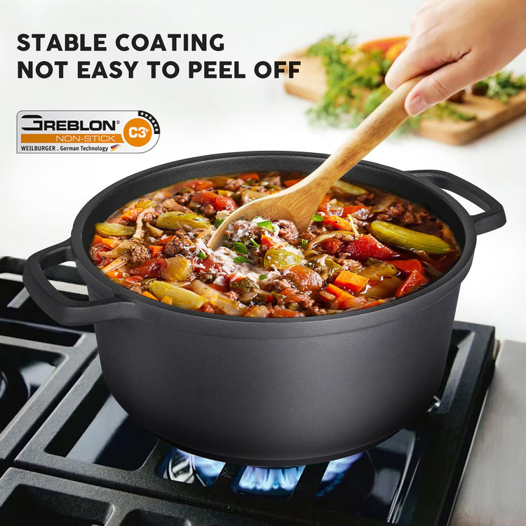 Nonstick Dutch Oven Pot with Lid