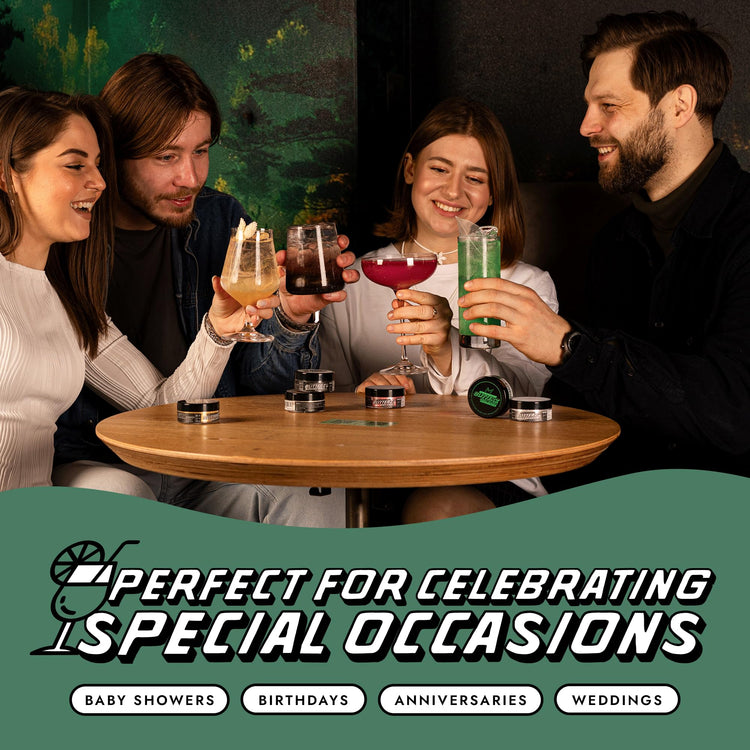 Emerald Green Edible Glitter for Drinks & Cakes