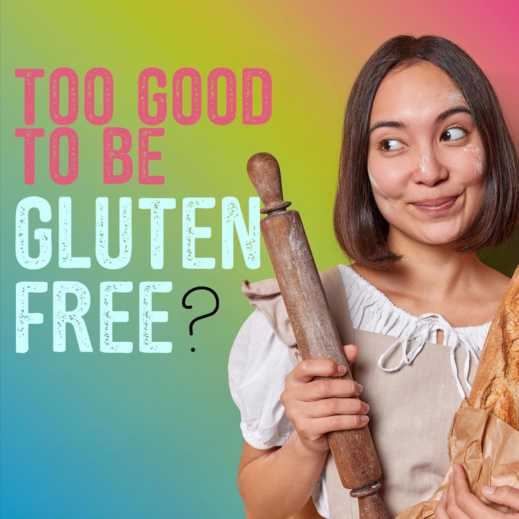 Mightylicious Gluten-Free All-Purpose Flour - Superfine Rice Flour - Non-GMO - Allergen Friendly - Ideal for Baking, Cooking, and Topping for Cakes, Bread, Muffins - 3-Pack (66oz Total, 4.3lbs) - Nestoria