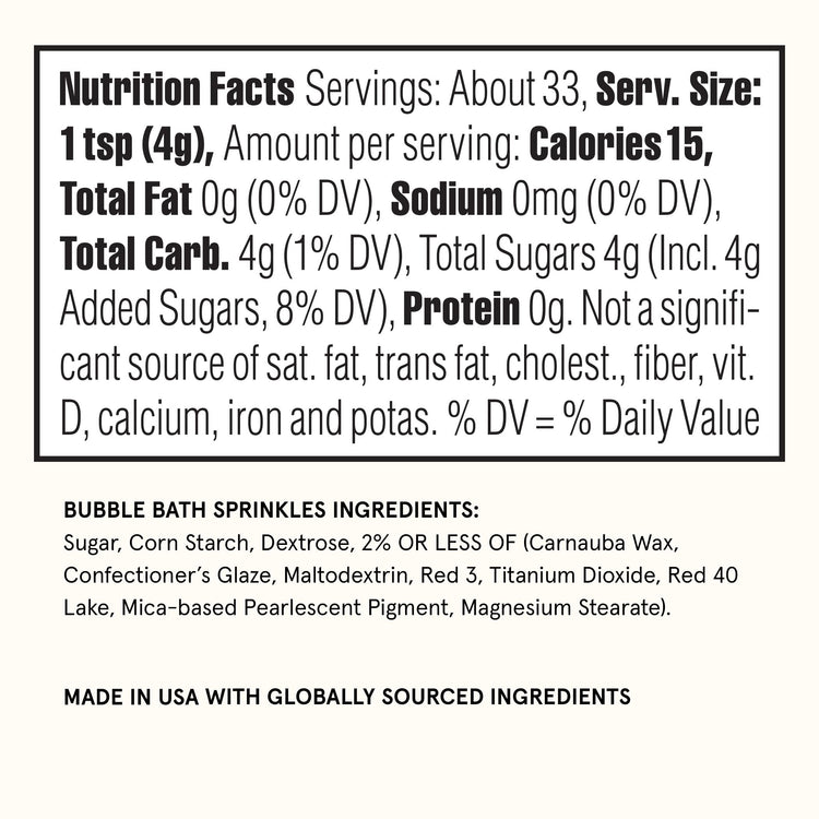 Bubble Bath Sprinkles