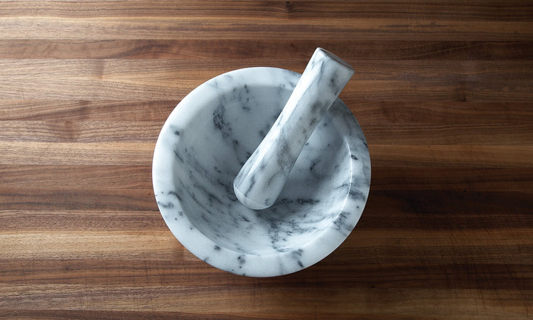 Large Marble Mortar and Pestle