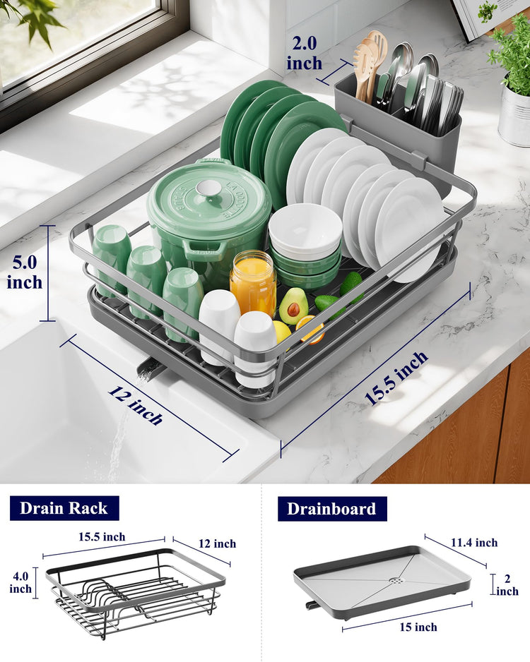 Dish Drying Rack for Kitchen Counter