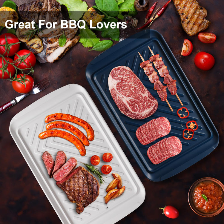 Grilling Prep and Serve Trays (2 Count)
