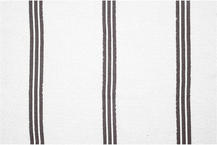 AMOUR INFINI Kitchen Towels Pack of 4 - Absorbent, Quick Drying Premium Cotton Tea Towel - Kitchen Linens 16x28 Inch Dish Towels with Hanging Loop (D.Grey) - Nestoria