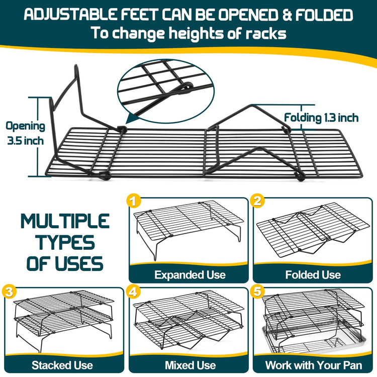 5 Tier Stainless Steel Cooling Rack