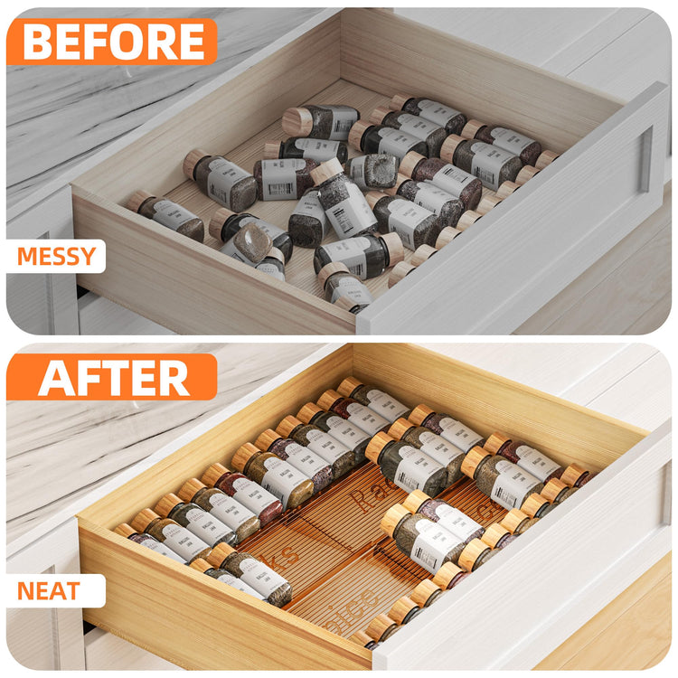 Spice Drawer Organizer (2 Count)