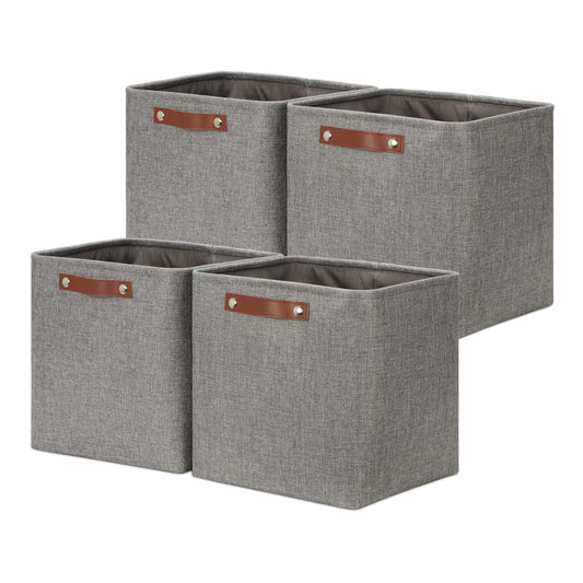 12 inch Cube Storage Bins (4 Count)