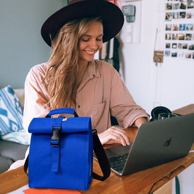 Insulated Lunch Bag Rolltop Lunch Box