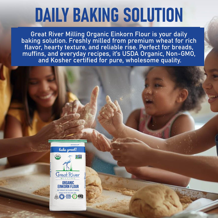 Organic Einkorn Flour (400 Ounce)