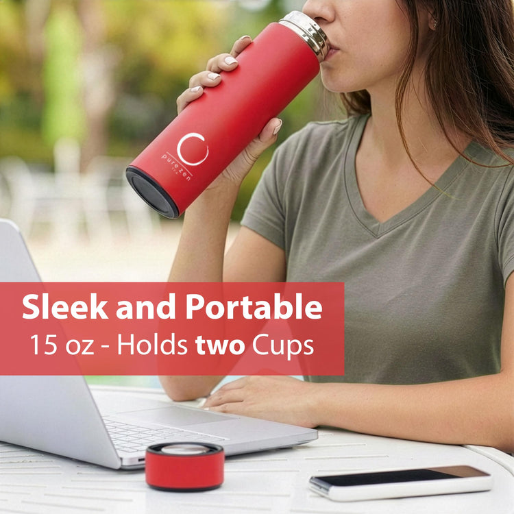 Insulated Tea Infuser Bottle