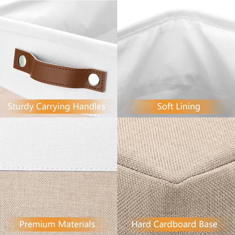 Large Storage Baskets for Organizing (3 Count)