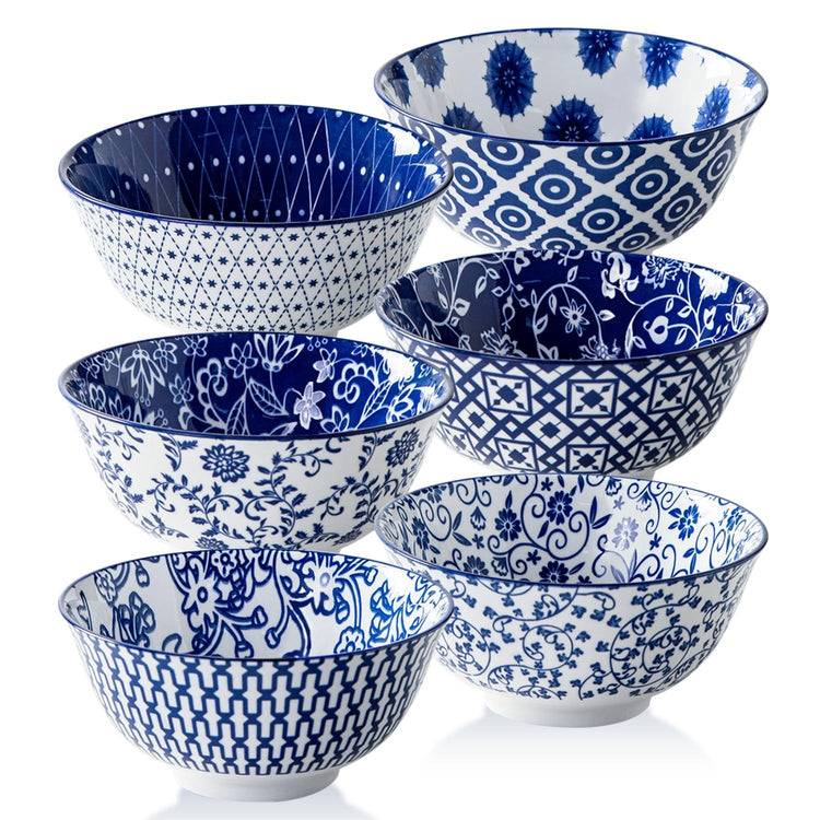 24 Oz Ceramic Soup Bowls Set of 6 (6 Count)