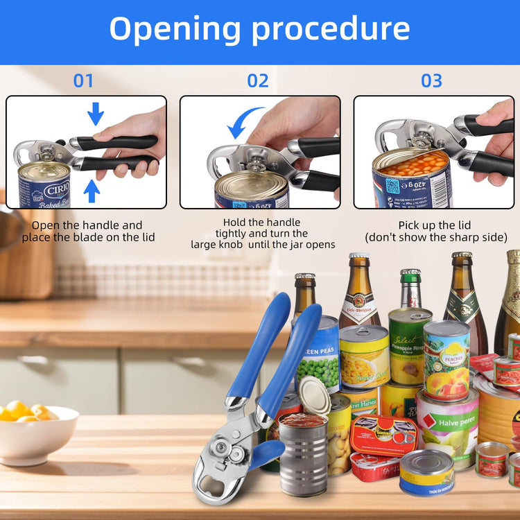 Multi function Manual Can Opener Bottle Opener