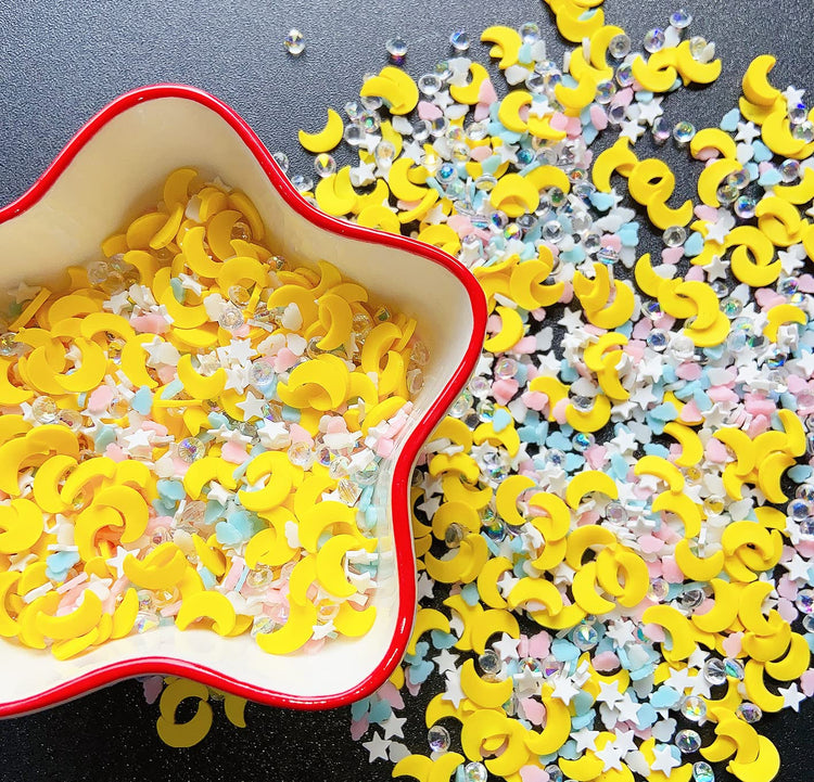 Fake Sprinkles Resin Sprinkles Fake Candy Sprinkles Clay Sprinkles Polymer Sprinkles Polymer Clay Slices for Nail Art DIY Crafts Cake Phone Case