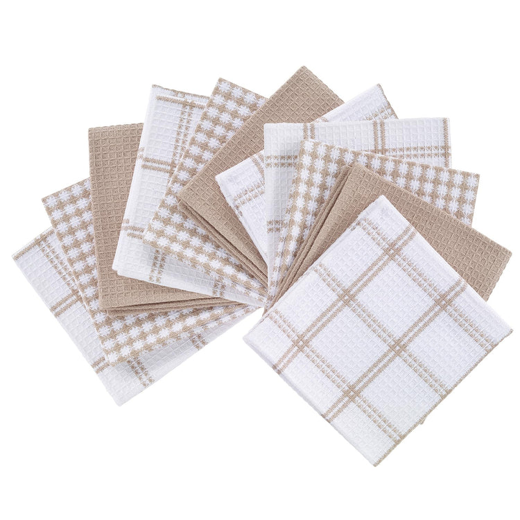 Premium Waffle Dish Cloths (12 Count)