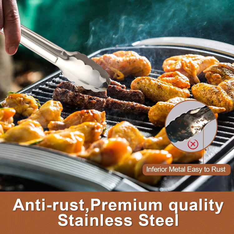 6 Pack Serving Tongs Kitchen Tongs (6 Count)