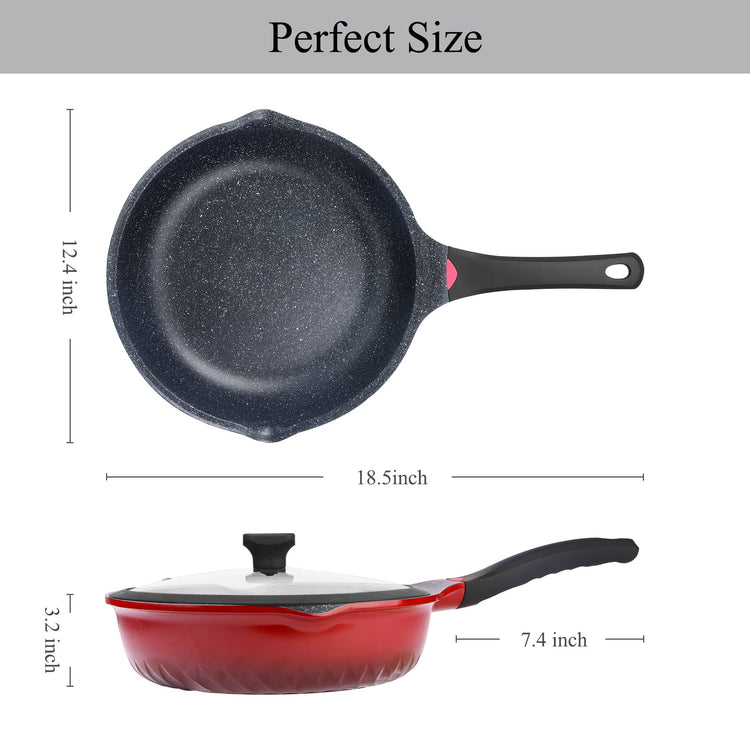 11Inch 5QT Nonstick Skillet