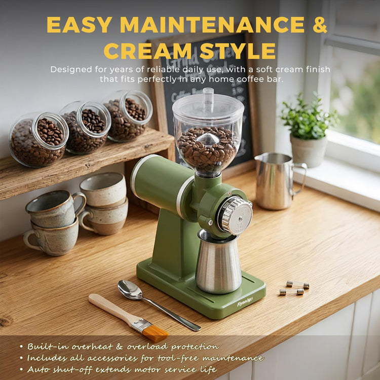 Electric Burr Coffee Grinder