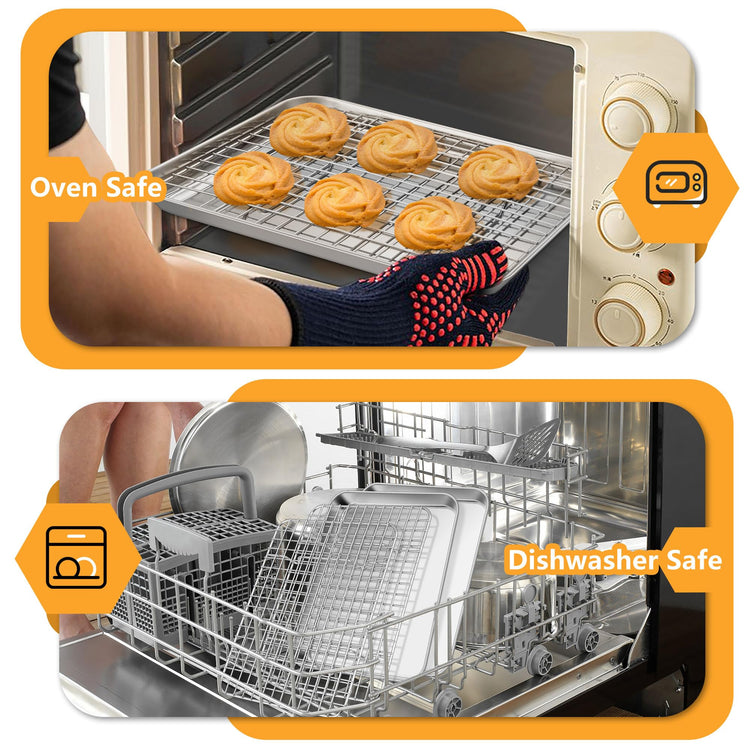Cookie Sheets with Cooling Racks (2 Count)