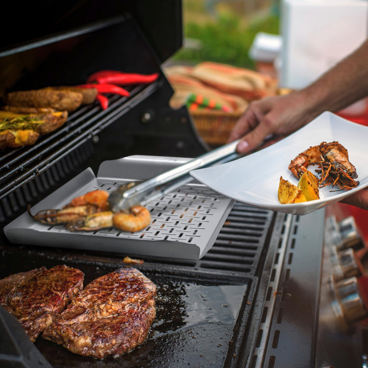 GT 525 Grill Pan and Grill Basket Set (2 Count)