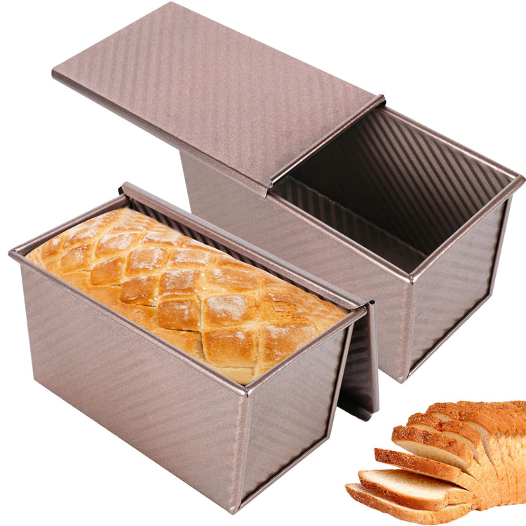 2pack Pullman Bread Pans with Lid (2 Count)