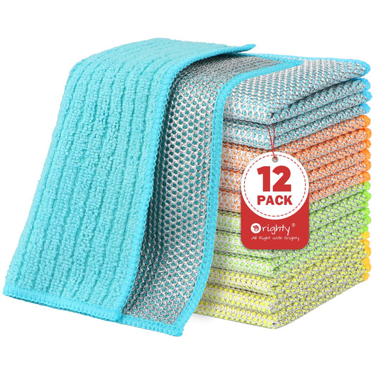 Dish Cloths 12 Pack Double (12 Count)