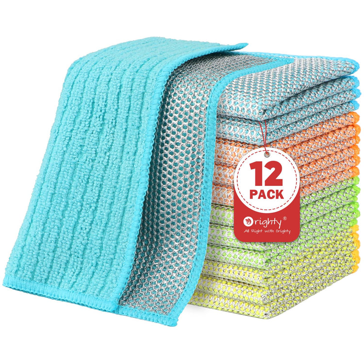 Dish Cloths 12 Pack Double (12 Count)