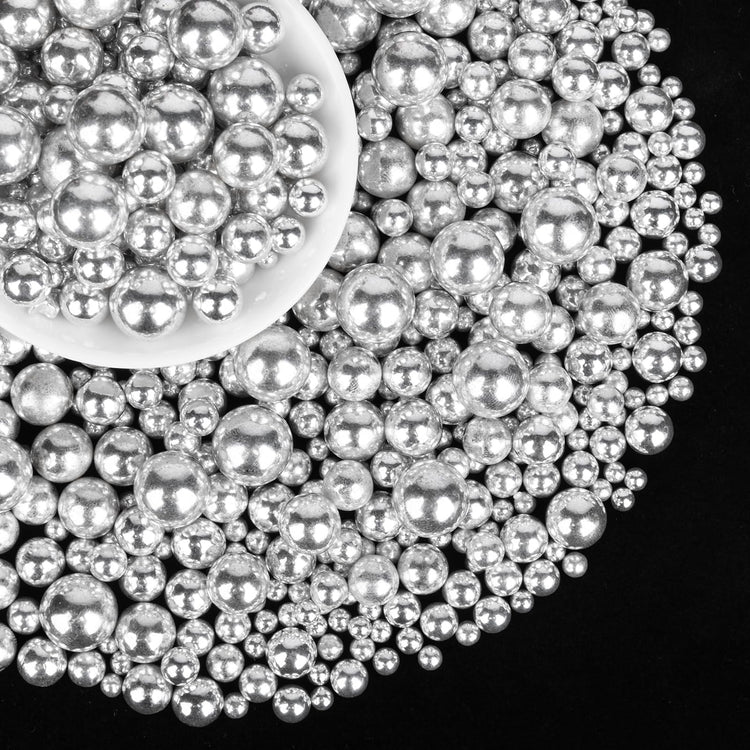 Silver Pearl Sprinkles (4.5 Ounce)