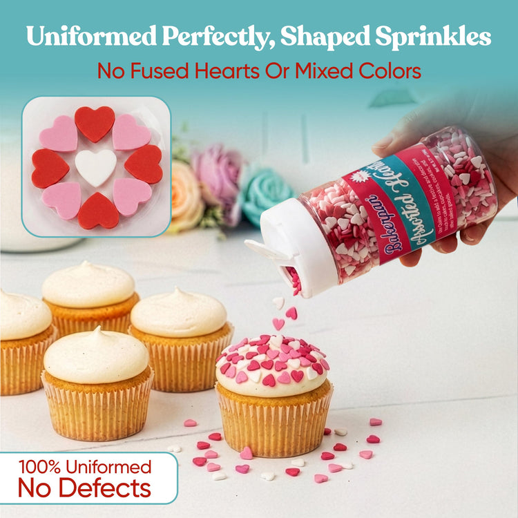 Valentines Sprinkles for Baking (5.77 Ounce)
