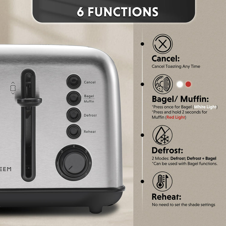 DT640 4 Slice Toaster