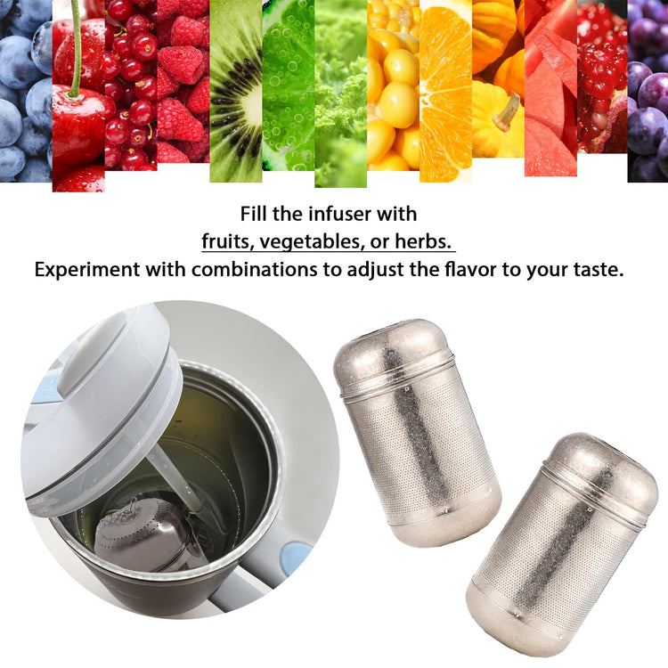 Titanium Metal Tea Infuser for Loose Leaf & Fruit