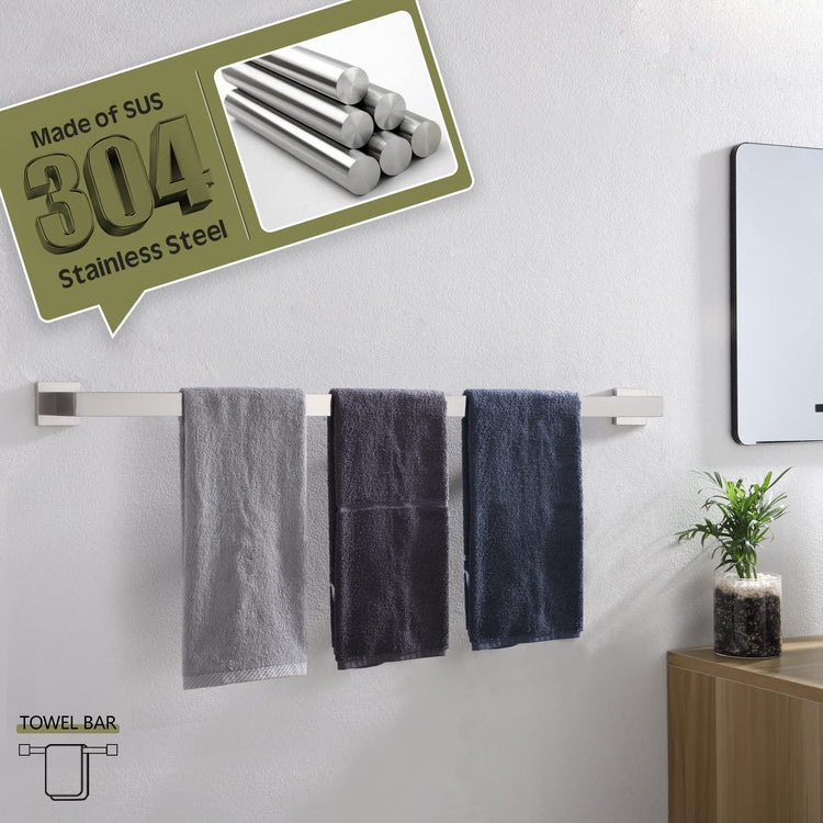 36 Inch Single Towel Bar