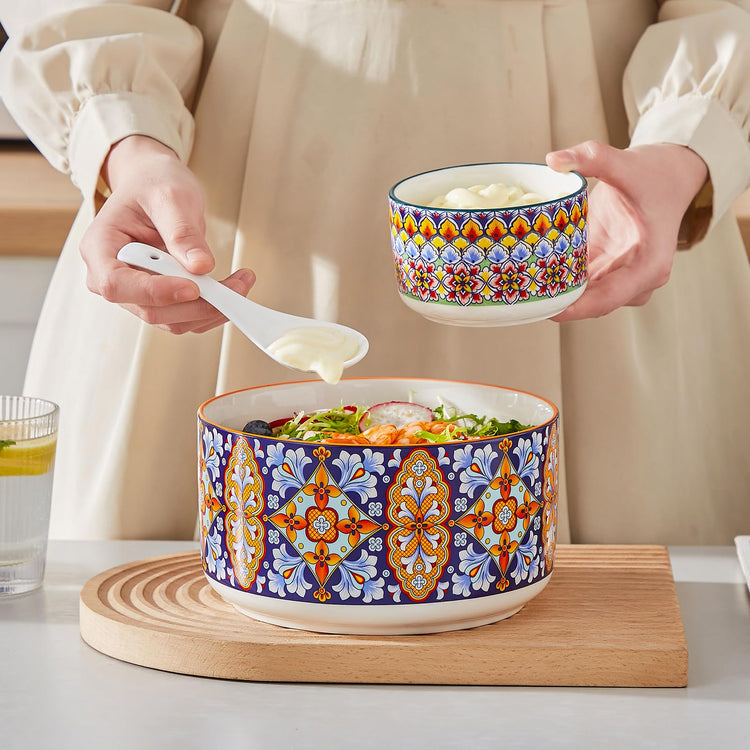 SIMI Serving Bowls with Lids (4 Count)