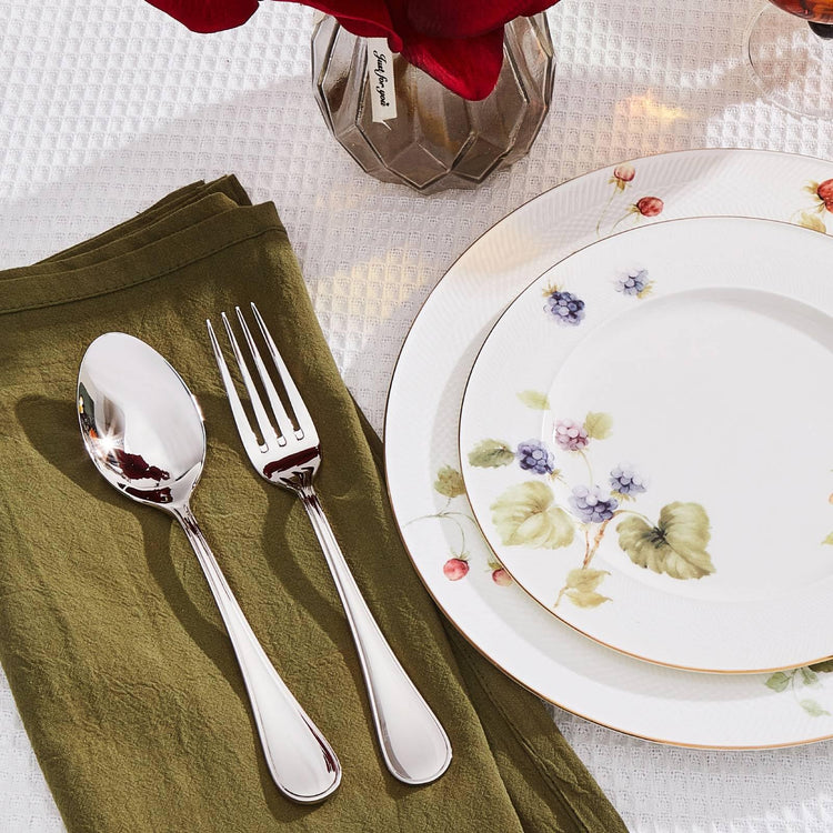 18 10 Stainless Steel Silverware Set for 12 (60 Count)