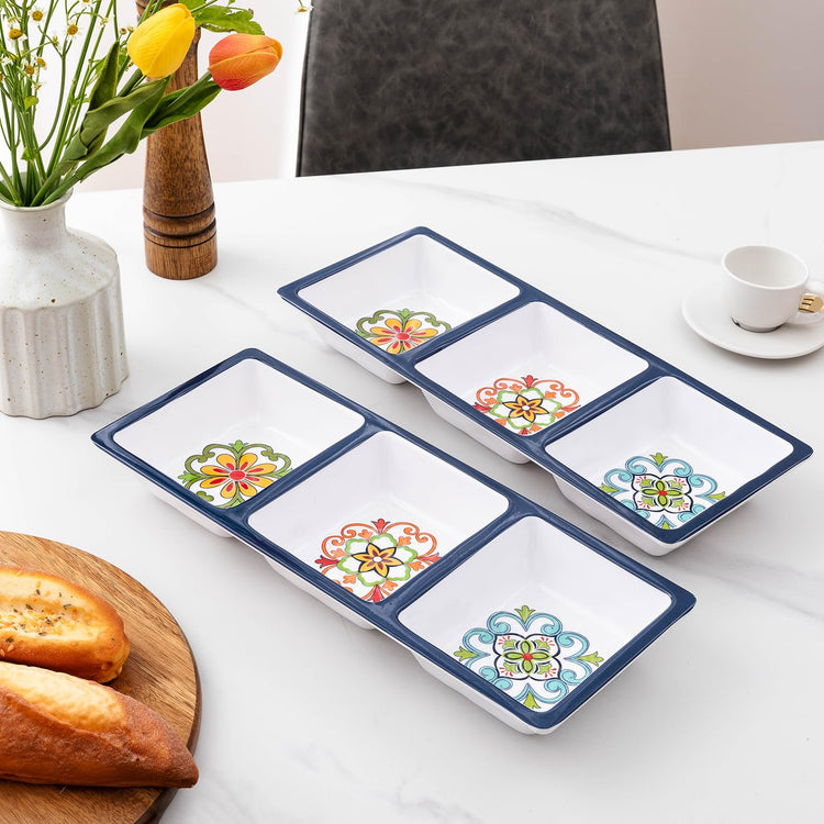 Divided Serving Tray (2 Count)