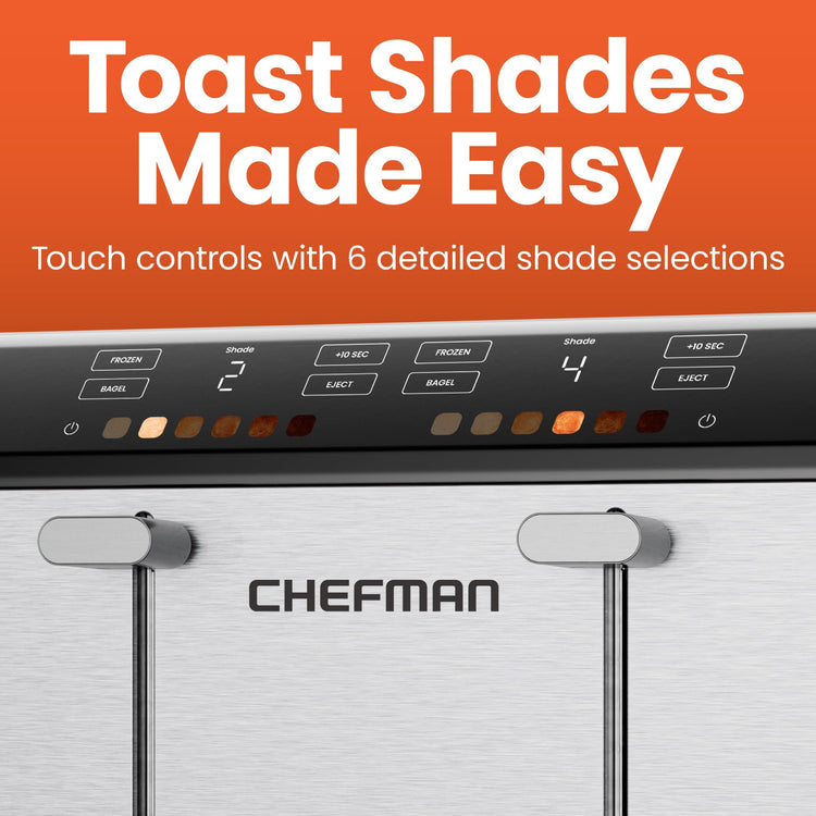Smart Touch 4 Slice Digital Toaster