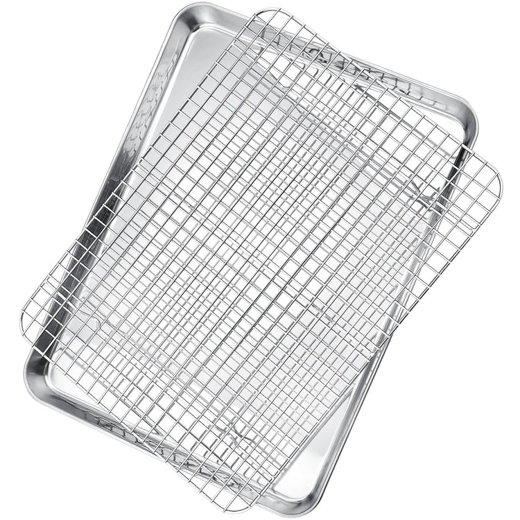 17.5 Inch Baking Sheet Pan and Cooking Rack