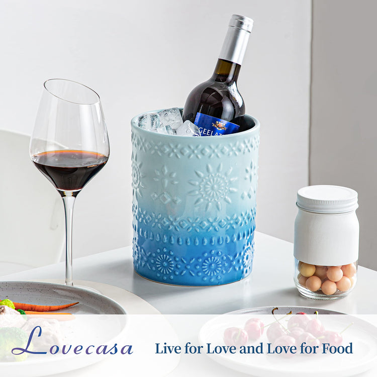 7.2" Extra Large Ceramic Utensil Holder