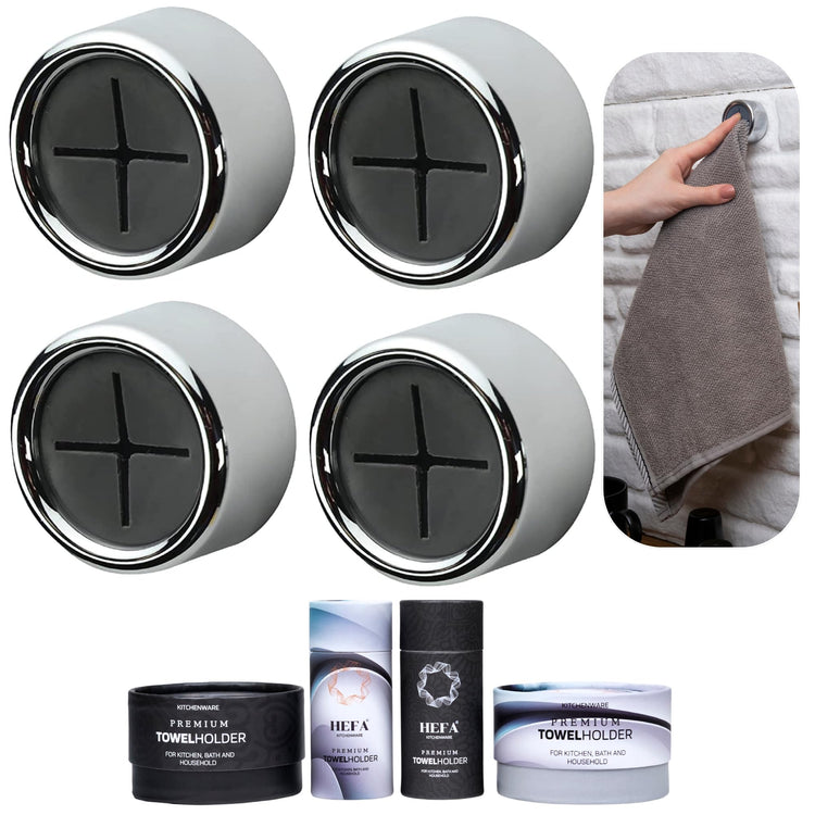 Towel Hooks Towel Holder (4 Count)