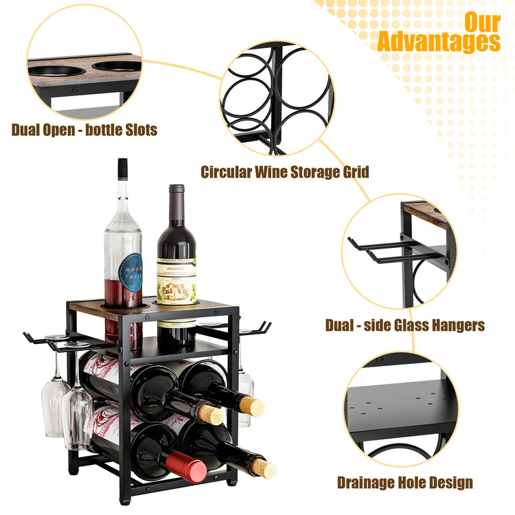 Wooden Wine Rack
