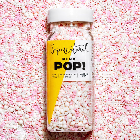 Pink Pop Nonpareils (3 Ounce)