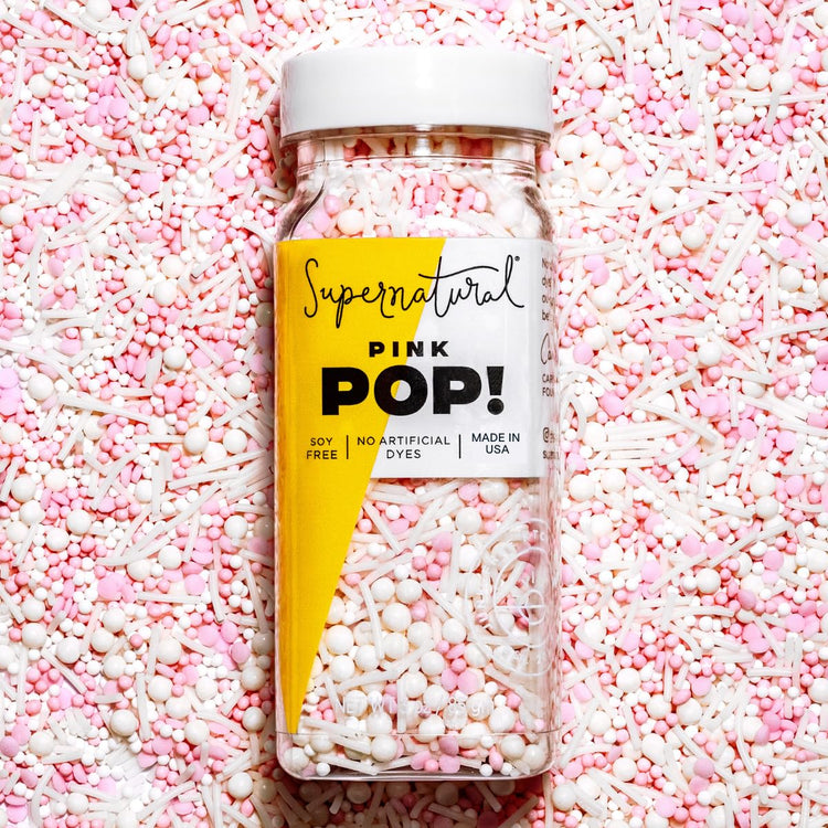 Pink Pop Nonpareils (3 Ounce)